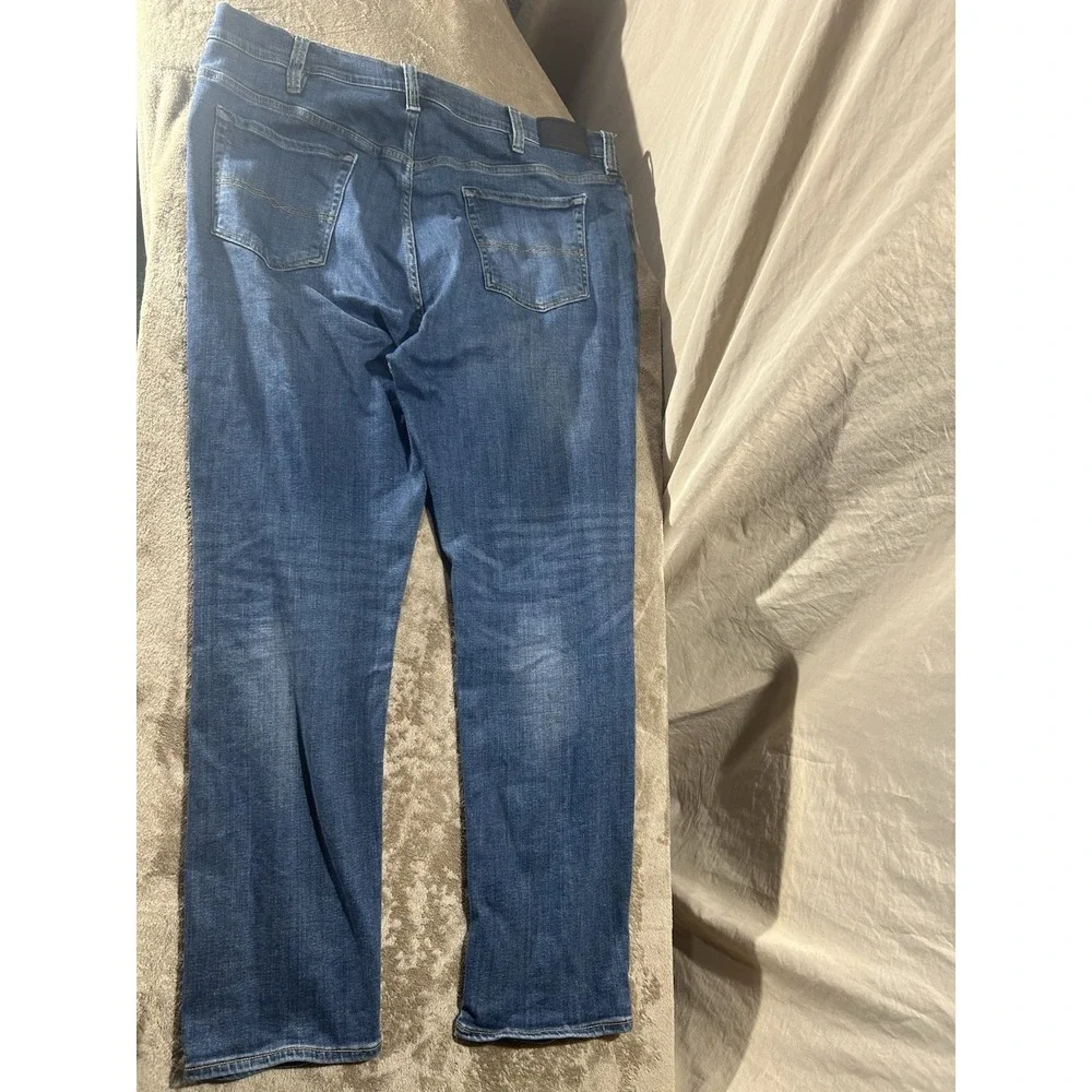 Lucky Brand Athletic Taper Jeans Men's 42x32 Blue Stretch Denim Pants